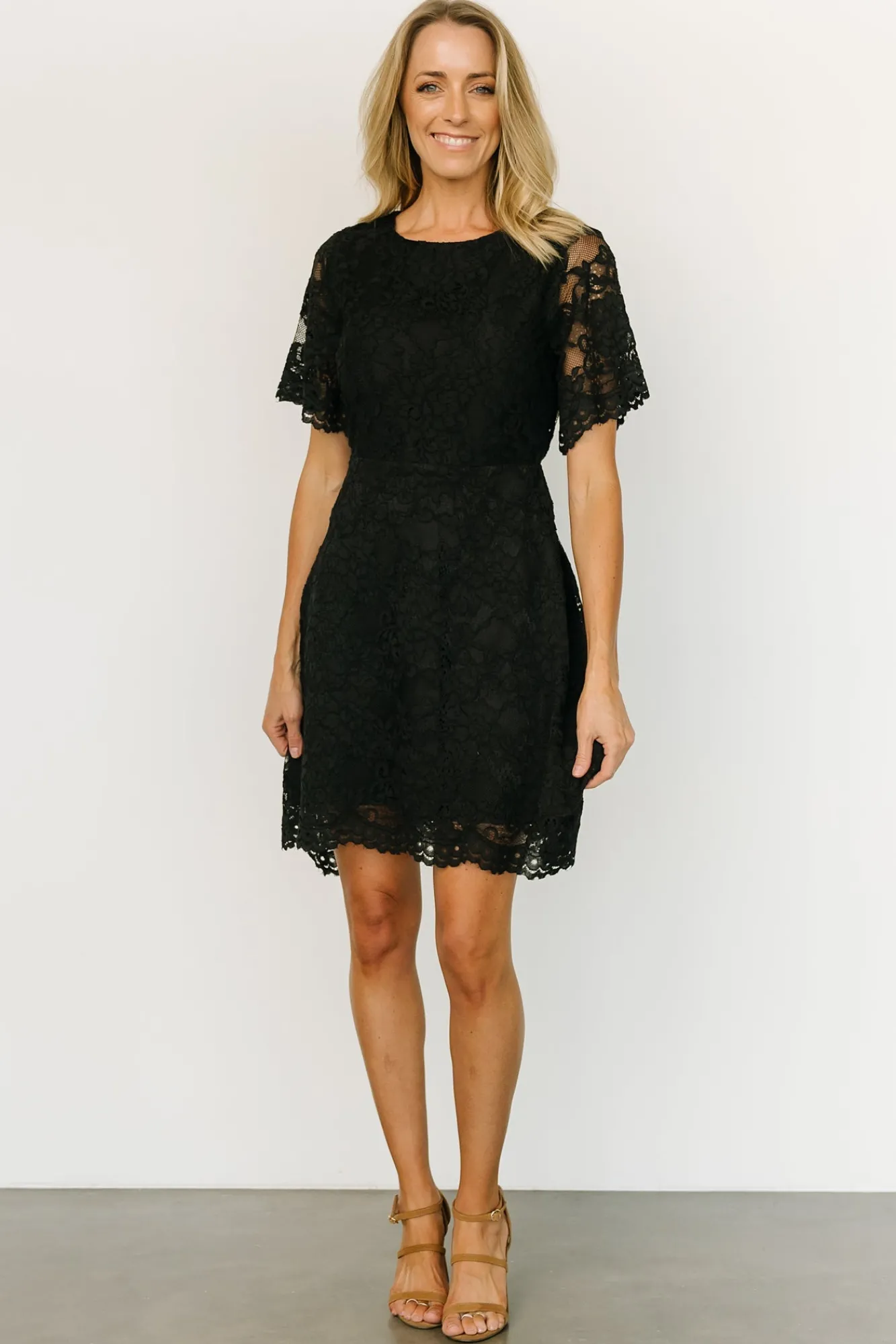 Baltic Born Aasha Lace Short Dress |