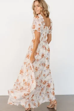 Baltic Born Aberdeen Sweetheart Maxi Dress | Cream Floral