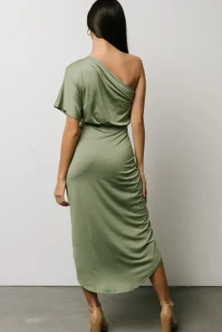 Baltic Born Addison Midi Dress | Dusty Sage