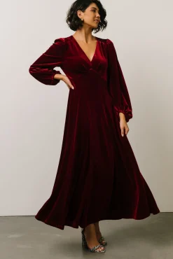 Baltic Born Adelita Velvet Maxi Dress |