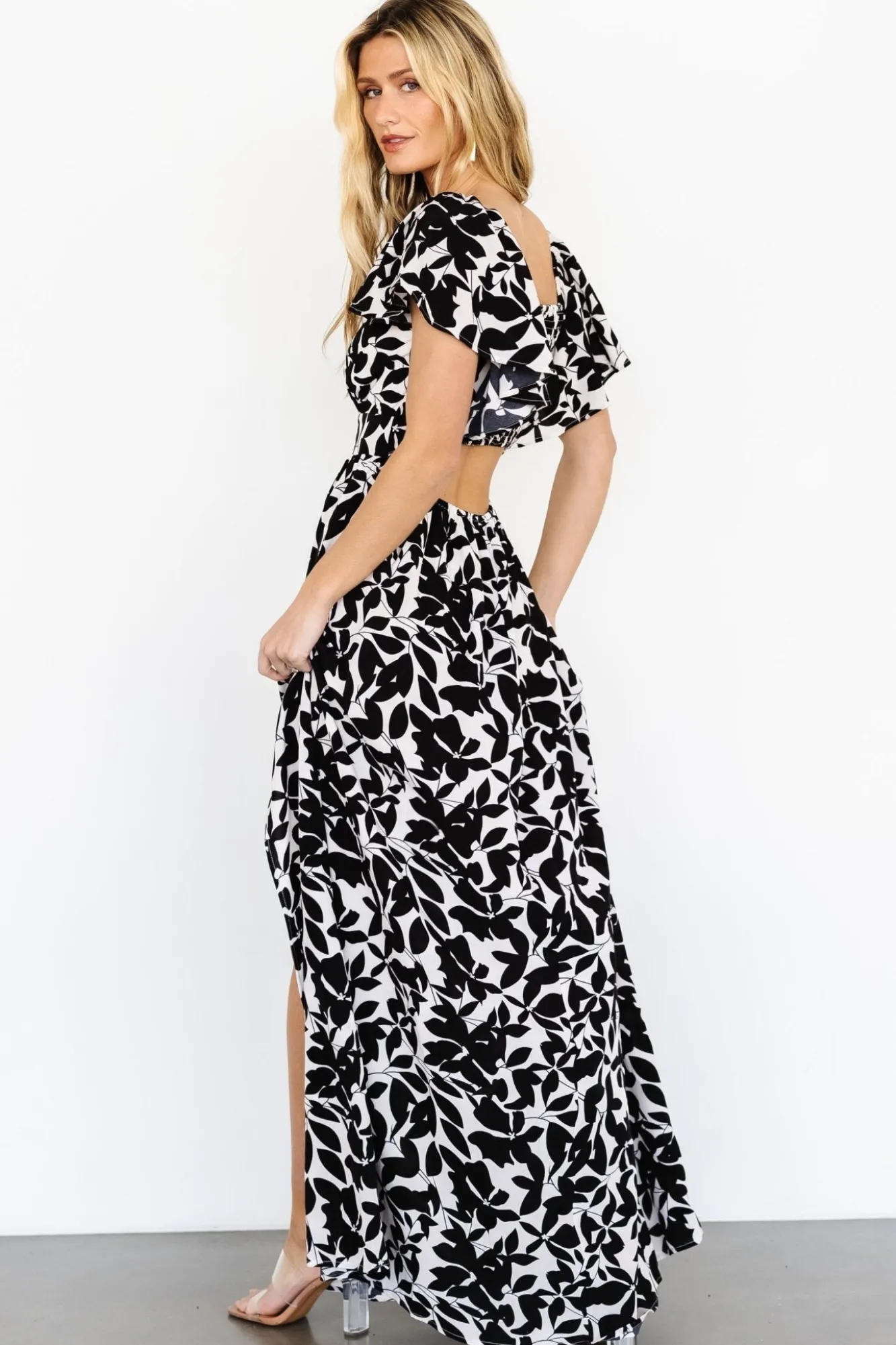 Baltic Born Adira Maxi Dress | Black Floral