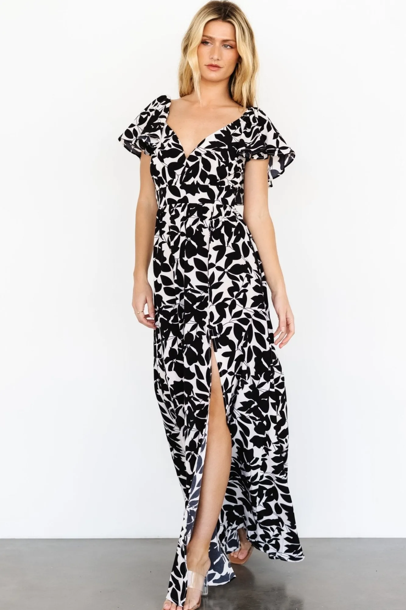 Baltic Born Adira Maxi Dress | Black Floral