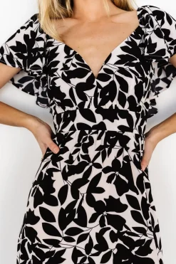 Baltic Born Adira Maxi Dress | Black Floral