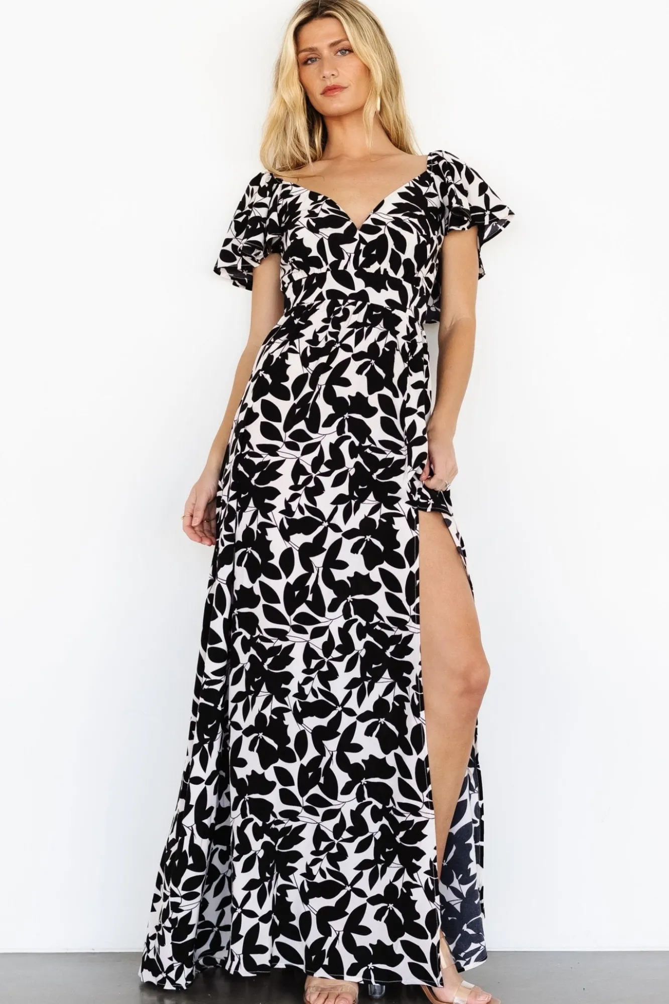 Baltic Born Adira Maxi Dress | Black Floral
