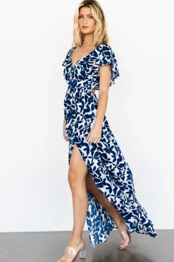 Baltic Born Adira Maxi Dress | Navy Floral
