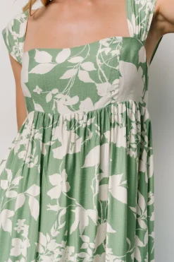 Baltic Born Aita Maxi Dress | Green + Ivory Floral