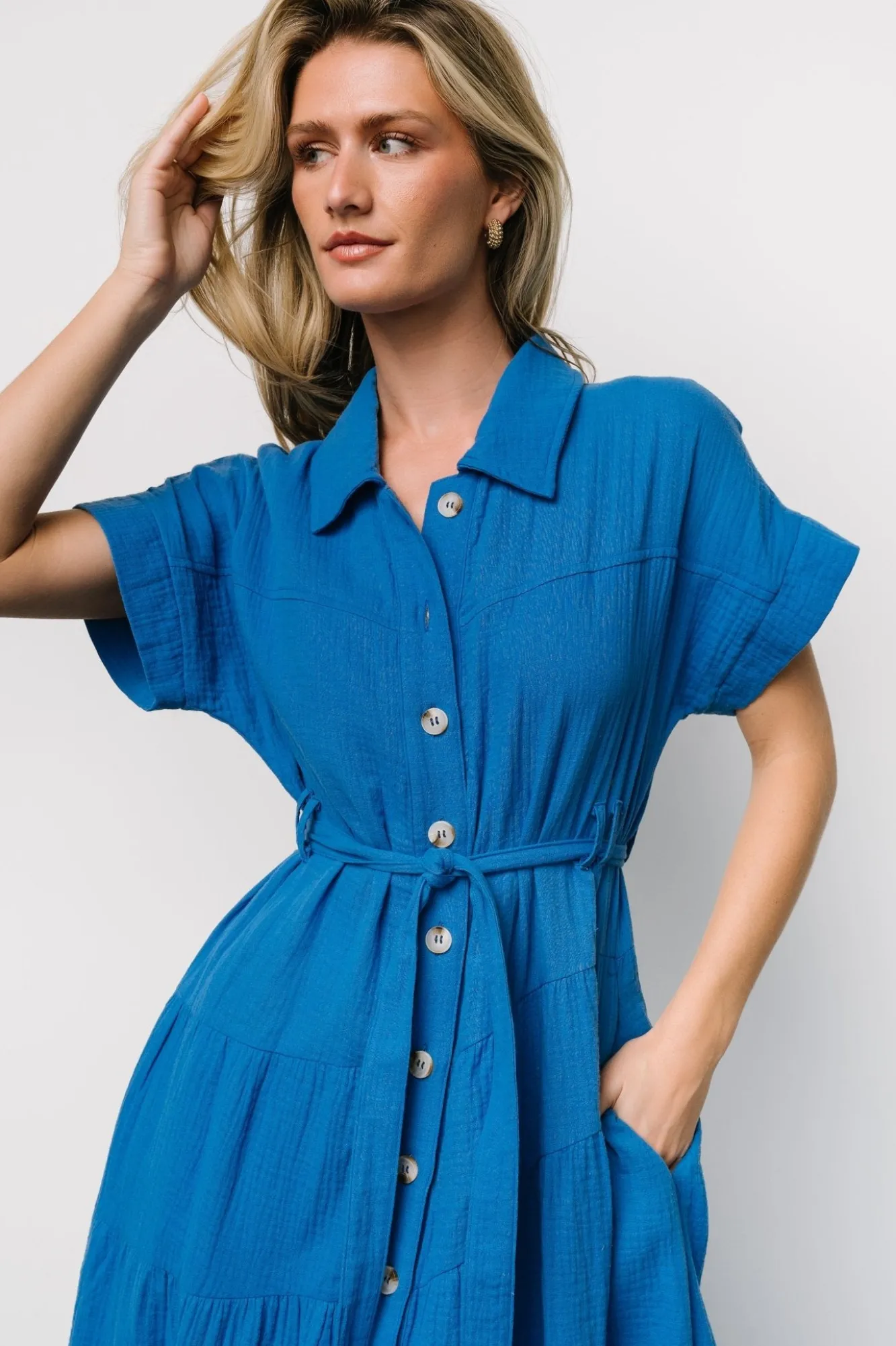 Baltic Born Aizey Button Up Maxi Dress |