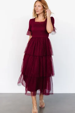 Baltic Born Alana Tulle Tiered Dress |