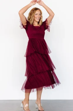 Baltic Born Alana Tulle Tiered Dress |