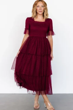 Baltic Born Alana Tulle Tiered Dress |