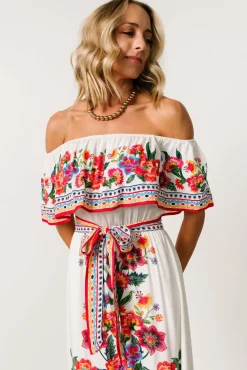 Baltic Born Alejandra Maxi Dress | Ivory Multi Floral