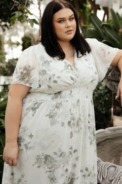 Baltic Born Alexandria Smocked Maxi Dress | Dusty Sage Floral