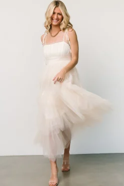 Baltic Born Alora Tulle Tiered Maxi Dress |