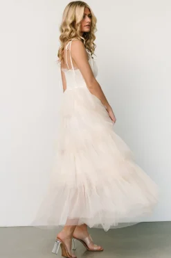 Baltic Born Alora Tulle Tiered Maxi Dress |