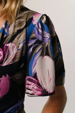 Baltic Born Alva Maxi Dress | Black Multi