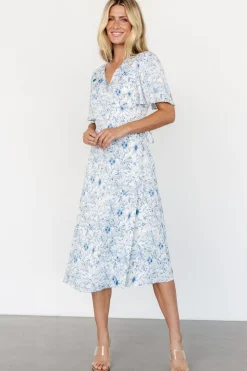 Baltic Born Amelie Wrap Midi Dress | Blue Print