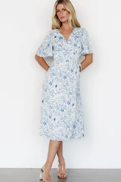 Baltic Born Amelie Wrap Midi Dress | Blue Print