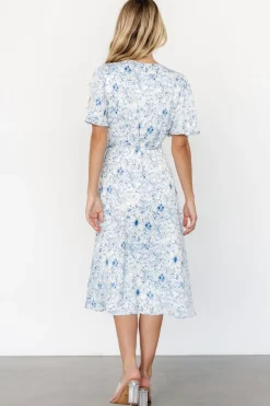 Baltic Born Amelie Wrap Midi Dress | Blue Print