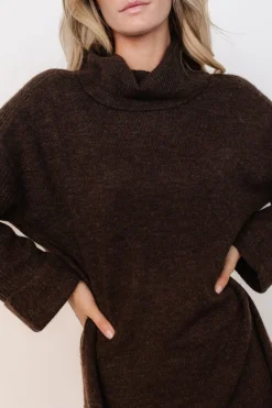 Baltic Born Amy Sweater Dress | Dark Brown