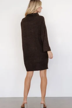Baltic Born Amy Sweater Dress | Dark Brown