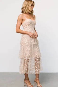 Baltic Born Anavi Tiered Midi Dress |