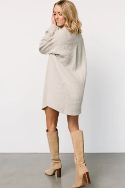 Baltic Born Andres Button Shirt Dress | Light Sage