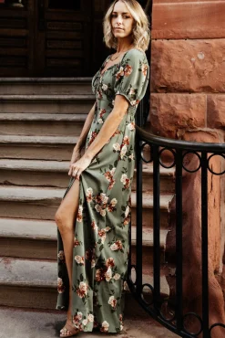 Baltic Born Angela Maxi Dress | Olive Rose Floral