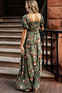 Baltic Born Angela Maxi Dress | Olive Rose Floral