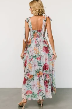 Baltic Born Anita Maxi Dress | Light Blue Multi Floral