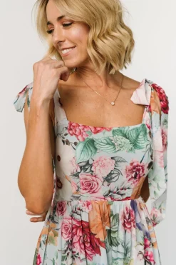 Baltic Born Anita Maxi Dress | Light Blue Multi Floral
