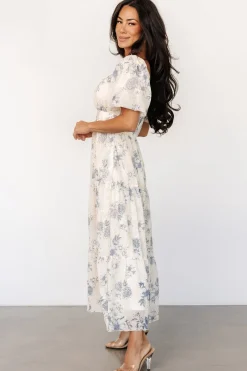 Baltic Born Annabeth Midi Dress | Cream + Slate Floral