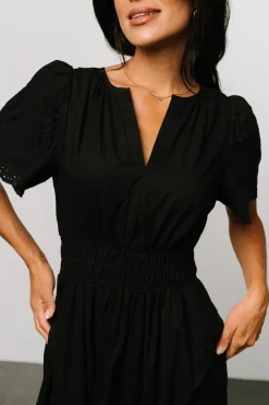 Baltic Born Annette Eyelet Maxi Dress |