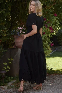 Baltic Born Annette Eyelet Maxi Dress |