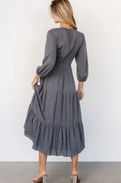 Baltic Born Antonia Dress | Dark Gray