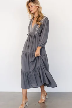 Baltic Born Antonia Dress | Dark Gray