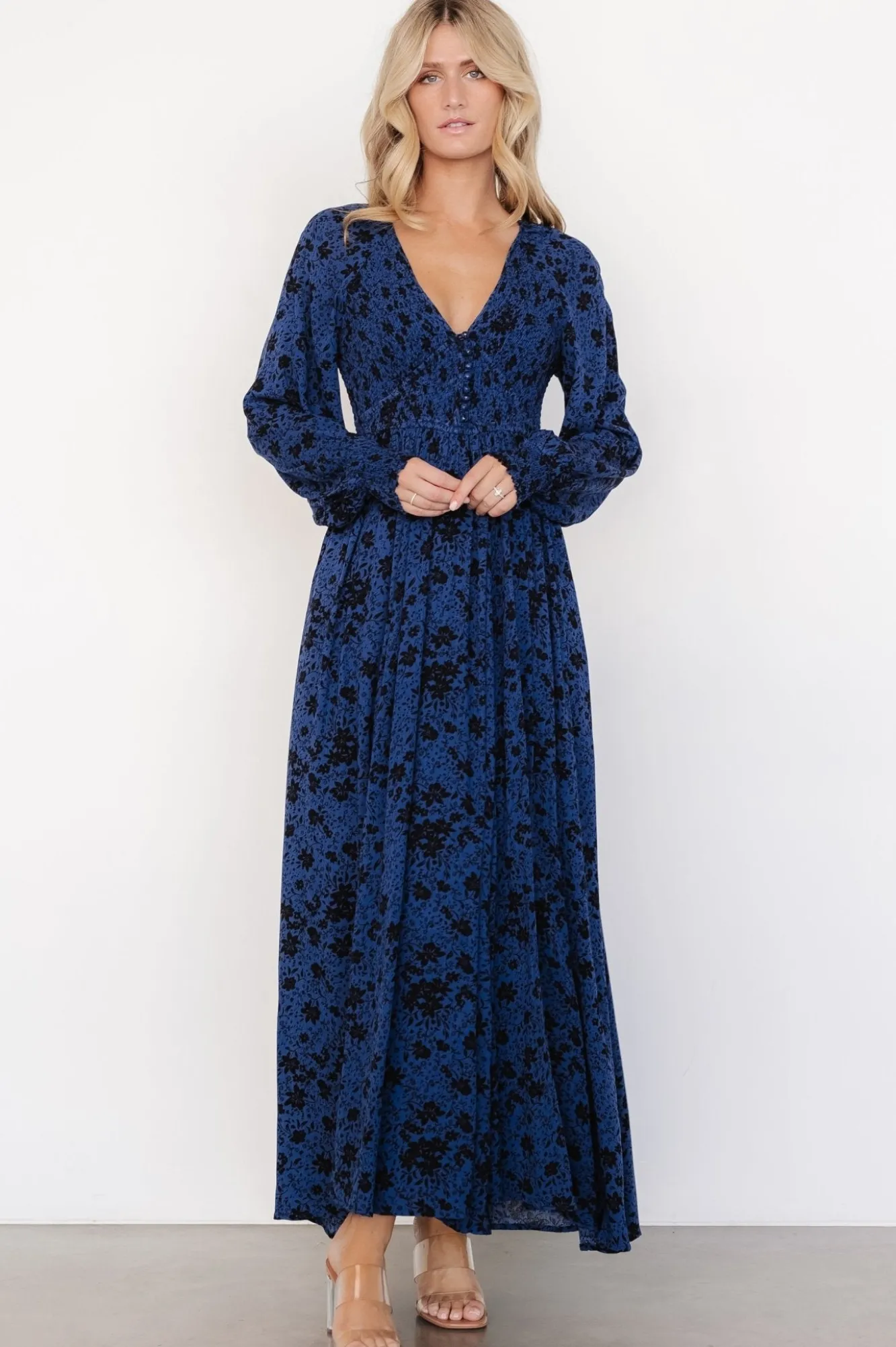 Baltic Born Anya Maxi Dress | Vintage Navy Floral