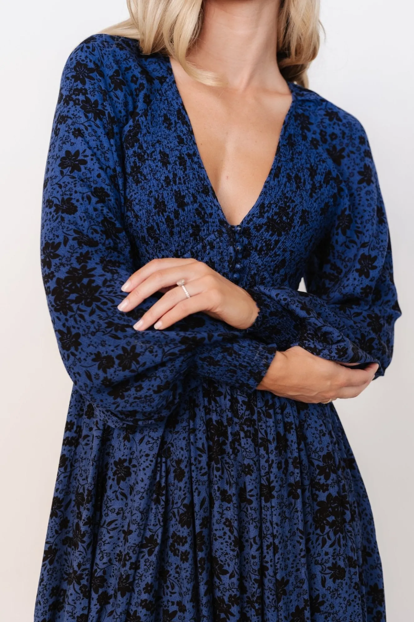 Baltic Born Anya Maxi Dress | Vintage Navy Floral
