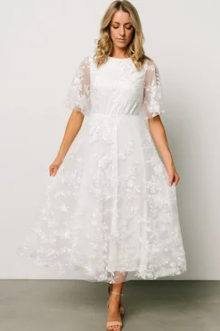 Baltic Born Arabella Embroidered Tulle Maxi Dress |