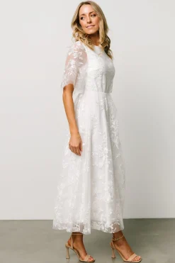 Baltic Born Arabella Embroidered Tulle Maxi Dress |
