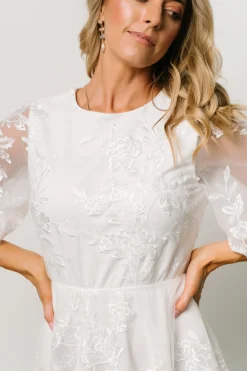 Baltic Born Arabella Embroidered Tulle Maxi Dress |