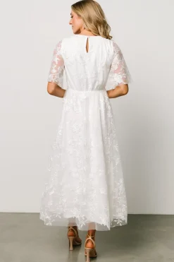 Baltic Born Arabella Embroidered Tulle Maxi Dress |