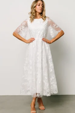 Baltic Born Arabella Embroidered Tulle Maxi Dress |