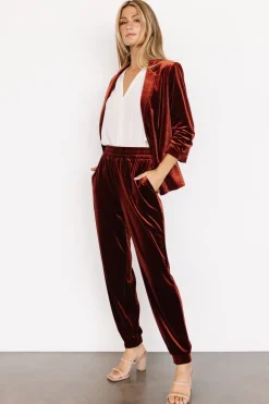 Baltic Born Archie Velvet Jogger Pants |