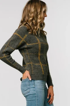 Baltic Born Arden Turtleneck Sweater | Dark Gray