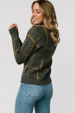 Baltic Born Arden Turtleneck Sweater | Dark Gray