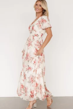 Baltic Born Ardley Maxi Dress | Cream + Rose Floral