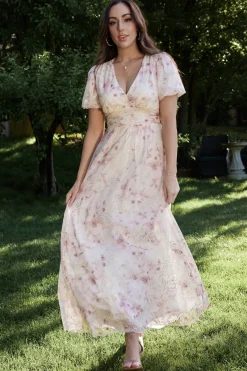 Baltic Born Ardley Maxi Dress | Mauve Floral