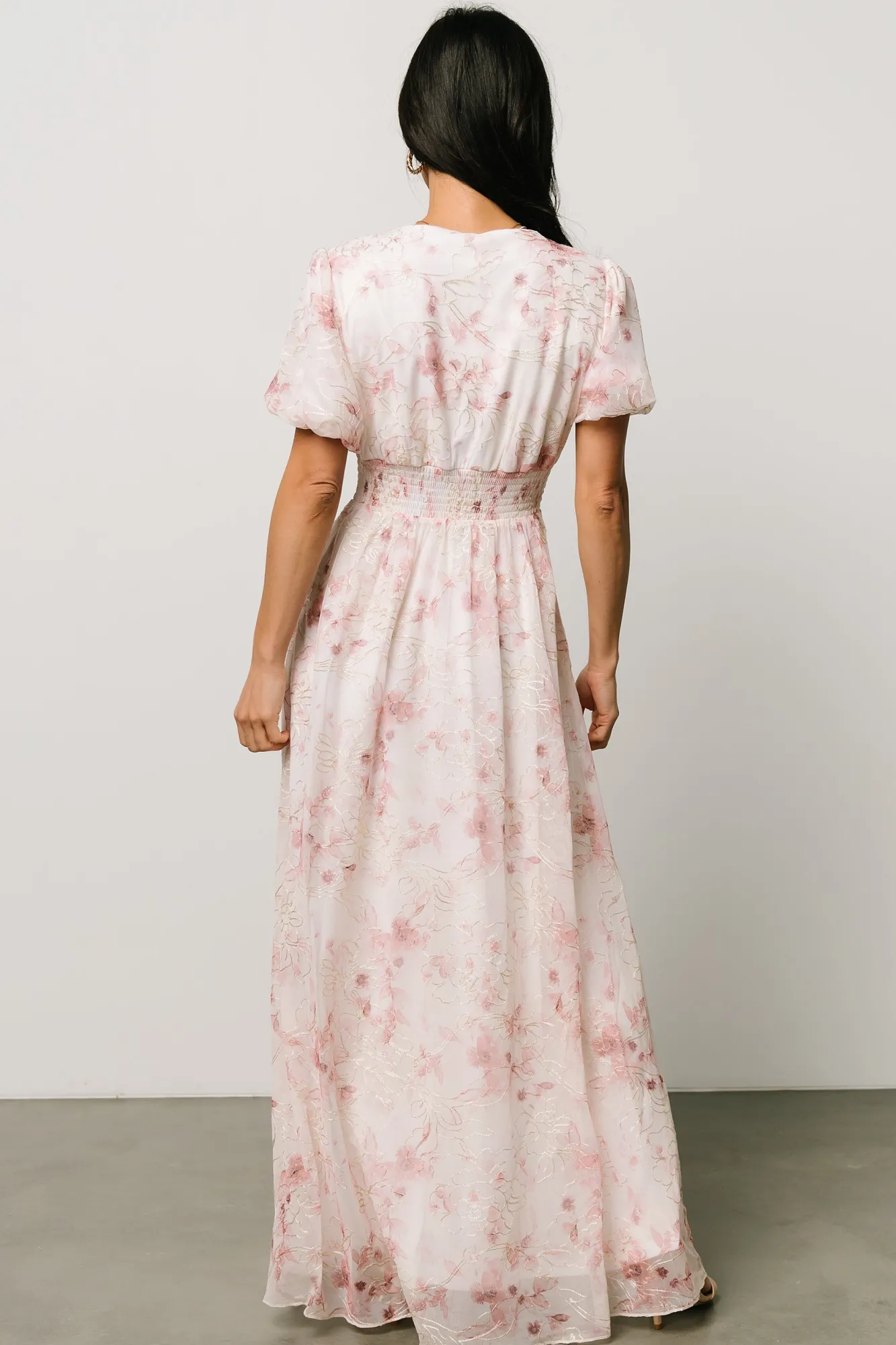 Baltic Born Ardley Maxi Dress | Mauve Floral