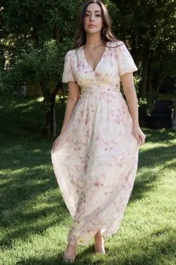 Baltic Born Ardley Maxi Dress | Mauve Floral