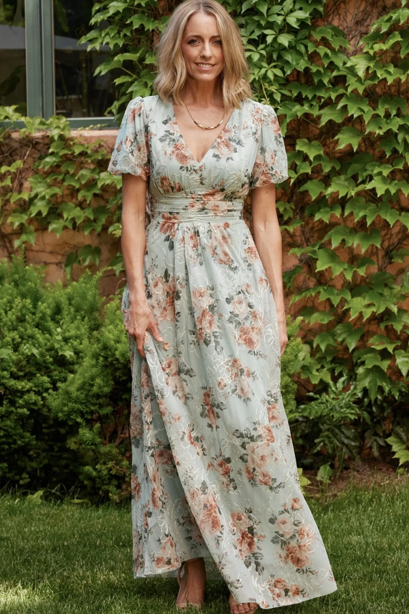 Baltic Born Ardley Maxi Dress | Sage Floral